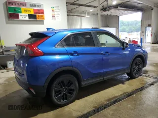 2020 Mitsubishi Eclipse Cross LE with VIN JA4AS4AA7LZ000309, listed as a Copart auction lot 53472545 with 34,343 mi miles and Salvage title. Bid and sale history available at DreamBid. Image 3.
