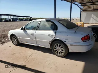 2003 Hyundai Sonata GLS with VIN KMHWF35H43A876198, listed as a Copart auction lot 45571305 with 134,928 mi miles and Clean Title. Bid and sale history available at carsss.com. Image 2.