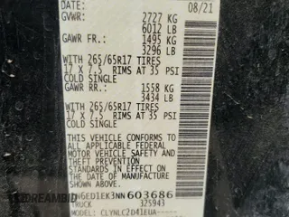 2022 Nissan Frontier SV with VIN 1N6ED1EK3NN603686, listed as a Copart auction lot 56250585 with 87,113 mi miles and Salvage title. Bid and sale history available at DreamBid. Image 13.