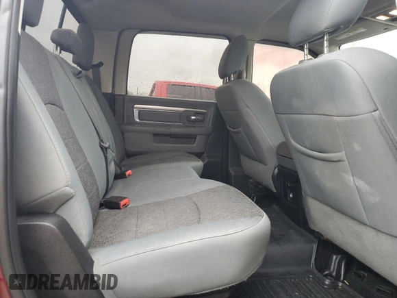 2017 Ram 1500 Big Horn z VIN 1C6RR7LGXHS518235, wystawiony jako Copart lot #57803035 z przebiegiem 104 886 mil mil oraz Szkoda całkowita • Salvage title. Historia ofert i sprzedaży dostępna na DreamBid. Obrazek 10.