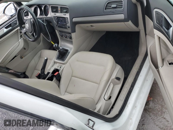 2015 Volkswagen Golf SportWagen TDI S with VIN 3VWFA7AU1FM502486, listed as a Copart auction lot 89190345 with 76,312 mi miles and Salvage Title. Bid and sale history available at carsss.com. Image 8.