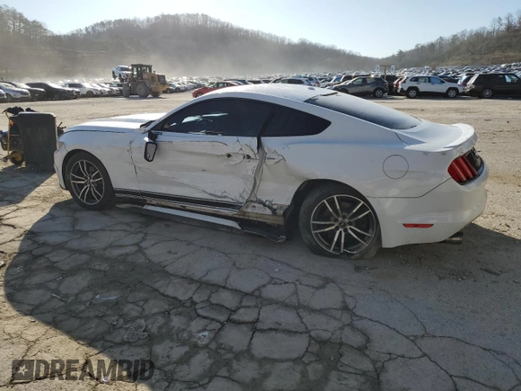 2016 Ford Mustang EcoBoost z VIN 1FA6P8TH0G5243879, wystawiony jako Copart lot #48569255 z przebiegiem 147 524 mil mil oraz Szkoda całkowita • Salvage title. Historia ofert i sprzedaży dostępna na DreamBid. Obrazek 2.