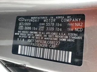 2021 Genesis G90 Premium with VIN KMTF34PA1MU088127, listed as a Copart auction lot 79905313 with 6,214 mi miles and . Bid and sale history available at carsss.com. Image 14.