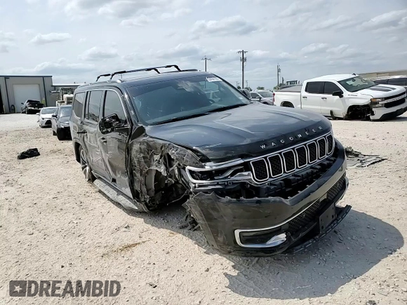 2022 Jeep Wagoneer Series II with VIN 1C4SJUBT1NS147394, listed as a Copart auction lot 53408105 with 39,214 mi miles and Salvage title. Bid and sale history available at DreamBid. Image 11.