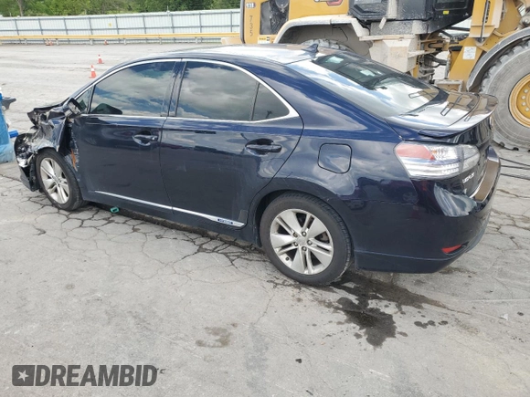 2010 Lexus HS 250h with VIN JTHBB1BA2A2035190, listed as a Copart auction lot 54353255 with 180,017 mi miles and Salvage Title. Bid and sale history available at DreamBid. Image 2.