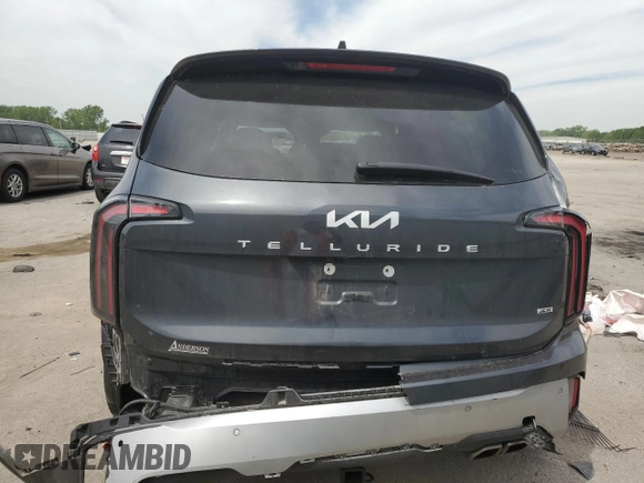2024 Kia Telluride SX Prestige с VIN 5XYP5DGC6RG458544, выставлен на аукционе Copart как лот 55989465 с пробегом 25 986 миль миль и Списание • Salvage title. История ставок и продаж доступна на DreamBid. Изображение 6.