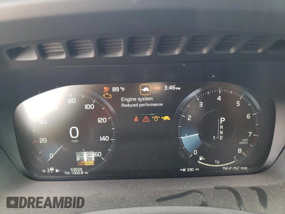 2020 Volvo XC90 Momentum z VIN YV4A22PK2L1593096, wystawiony jako Copart lot #55892385 z przebiegiem 53 559 mil mil oraz Szkoda całkowita • Salvage title. Historia ofert i sprzedaży dostępna na DreamBid. Obrazek 9.