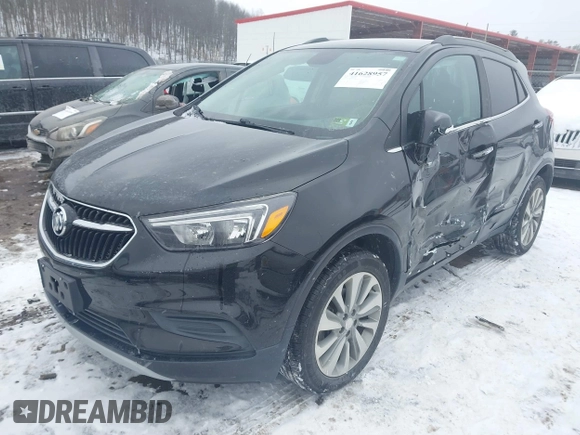 2018 Buick Encore Preferred with VIN KL4CJESB0JB543774, listed as a IAAI auction lot 41628957 with 64,141 mi miles. Bid and sale history available at carsss.com. Image 2.