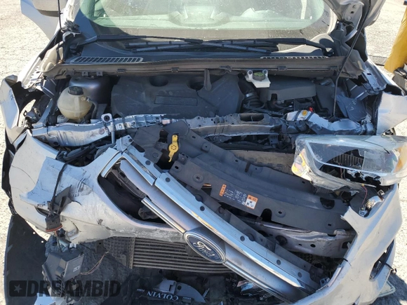 2017 Ford Escape SE with VIN 1FMCU9G90HUA39911, listed as a Copart auction lot 47670195 with 124,269 mi miles and Salvage Title. Bid and sale history available at carsss.com. Image 12.