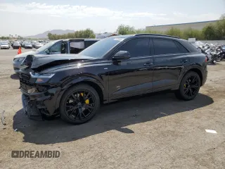 2019 Audi Q8 Premium Plus with VIN WA1EVAF13KD011514, listed as a Copart auction lot 64988564 with 81,316 mi miles and Salvage Title. Bid and sale history available at carsss.com. Image 1.