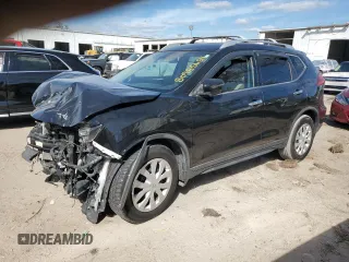 2017 Nissan Rogue SV with VIN KNMAT2MT2HP579264, listed as a Copart auction lot 45602145 with 175,752 mi miles and Salvage Title. Bid and sale history available at carsss.com. Image 1.