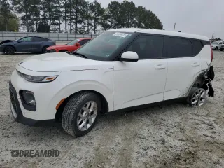 2020 Kia Soul S with VIN KNDJ23AU1L7719576, listed as a Copart auction lot 51576115 with 32,079 mi miles and Salvage Title. Bid and sale history available at DreamBid. Image 1.