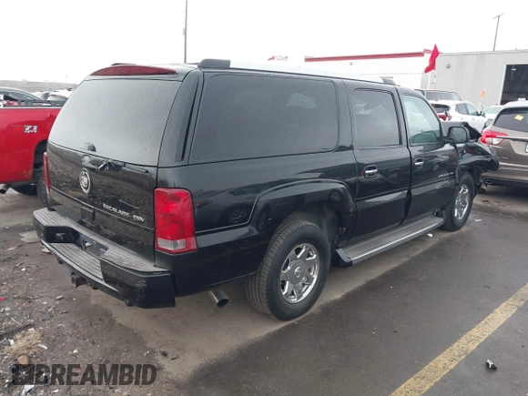 2005 Cadillac Escalade ESV z VIN 3GYFK66N55G236991, wystawiony jako IAAI lot #41506682 z przebiegiem 230 439 mil mil oraz . Historia ofert i sprzedaży dostępna na DreamBid. Obrazek 4.