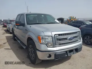 2013 Ford F-150 XL with VIN 1FTFW1CF6DKG22708, listed as a IAAI auction lot 41725908 with 155,530 mi miles and . Bid and sale history available at carsss.com. Image 1.
