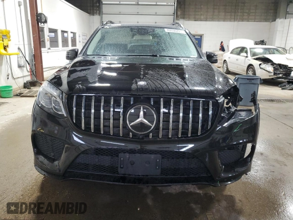 2017 Mercedes-Benz GLS 550 with VIN 4JGDF7DE1HA918632, listed as a Copart auction lot 49930205 with 122,610 mi miles and Salvage title. Bid and sale history available at DreamBid. Image 5.