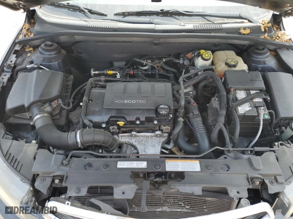 2015 Chevrolet Cruze LT with VIN 1G1PE5SBXF7212389, listed as a Copart auction lot 50538485 with 46,077 mi miles and Salvage Title. Bid and sale history available at carsss.com. Image 11.
