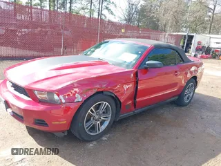 2012 Ford Mustang V6 with VIN 1ZVBP8EM4C5212726, listed as a IAAI auction lot 41509724 with 206,244 mi miles and . Bid and sale history available at carsss.com. Image 6.