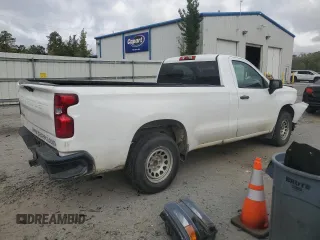2020 Chevrolet Silverado 1500 Work Truck with VIN 3GCNWAEH7LG121522, listed as a Copart auction lot 50176095 with 166,094 mi miles and Salvage Title. Bid and sale history available at DreamBid. Image 3.