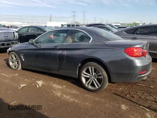 2015 BMW 4 Series 428i xDrive with VIN WBA3T1C55FP820198, listed as a Copart auction lot 45043274 with 76,161 mi miles and . Bid and sale history available at carsss.com. Image 2.