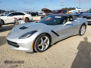 2014 Chevrolet Corvette 1LT with VIN 1G1YB3D74E5113913, listed as a Copart auction lot 73923544 with 0 mi miles and Salvage Title. Bid and sale history available at carsss.com. Image 1.