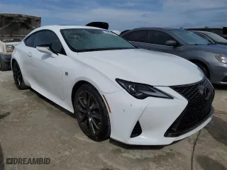 2019 Lexus RC with VIN JTHHA5BCXK5009507, listed as a Copart auction lot 73850854 with 82,575 mi miles and Non Repairable. Bid and sale history available at carsss.com. Image 4.