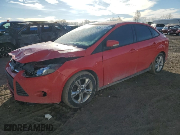 2014 Ford Focus SE with VIN 1FADP3F23EL174888, listed as a Copart auction lot 47294855 with 231,389 mi miles and Salvage Title. Bid and sale history available at DreamBid. Image 1.