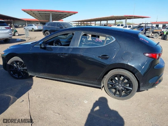 2024 Mazda Mazda3 Hatchback 2.5 S Select Sport with VIN JM1BPAKM1R1706878, listed as a IAAI auction lot 41846194 with 21,030 mi miles. Bid and sale history available at carsss.com. Image 14.