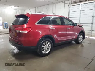 2017 Kia Sorento LX with VIN 5XYPG4A30HG249396, listed as a Copart auction lot 89054805 with 162,660 mi miles and Salvage Title. Bid and sale history available at carsss.com. Image 3.