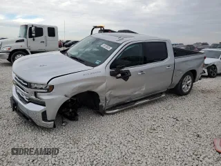 2019 Chevrolet Silverado 1500 LTZ with VIN 3GCUYGEL6KG102391, listed as a Copart auction lot 89136635 with 80,543 mi miles and Salvage Title. Bid and sale history available at DreamBid. Image 1.