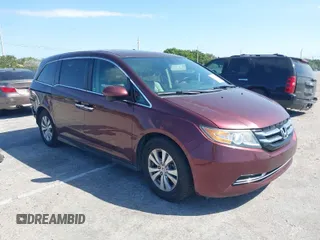 2016 Honda Odyssey EX-L with VIN 5FNRL5H66GB103391, listed as a IAAI auction lot 41824067 with 68,672 mi miles and . Bid and sale history available at DreamBid. Image 1.