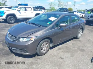 2015 Honda Civic Sedan LX with VIN 19XFB2F58FE082269, listed as a IAAI auction lot 42031294 with 105,260 mi miles. Bid and sale history available at carsss.com. Image 17.