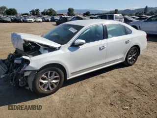 2016 Volkswagen Passat S with VIN 1VWAT7A37GC002704, listed as a Copart auction lot 55970165 with 206,734 mi miles and Salvage title. Bid and sale history available at DreamBid. Image 1.