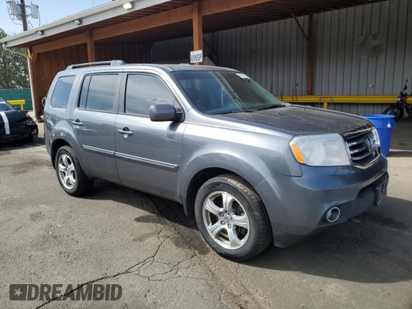2012 Honda Pilot EX-L with VIN 5FNYF4H62CB069800, listed as a Copart auction lot 51977765 with 200,793 mi miles and Salvage Title. Bid and sale history available at carsss.com. Image 4.