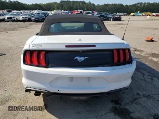 2020 Ford Mustang EcoBoost z VIN 1FATP8UH4L5131470, wystawiony jako Copart lot #55918245 z przebiegiem 81 072 mil mil oraz Szkoda całkowita • Salvage title. Historia ofert i sprzedaży dostępna na DreamBid. Obrazek 6.