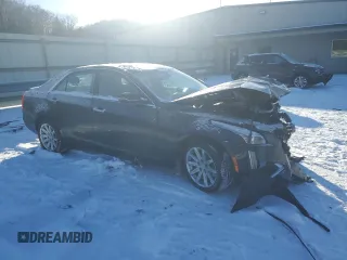 2016 Cadillac CTS AWD with VIN 1G6AW5SXXG0107872, listed as a Copart auction lot 87631955 with 51,624 mi miles and Salvage title. Bid and sale history available at DreamBid. Image 4.