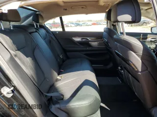 2020 BMW 7 Series 740i with VIN WBA7T2C07LCD79725, listed as a Copart auction lot 48498255 with 57,580 mi miles and Salvage title. Bid and sale history available at DreamBid. Image 11.