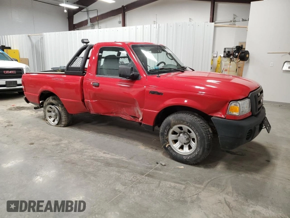 2009 Ford Ranger XL with VIN 1FTYR10D29PA43387, listed as a Copart auction lot 49920275 with 89,297 mi miles and Salvage Title. Bid and sale history available at DreamBid. Image 4.
