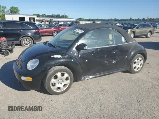 2003 Volkswagen Beetle GLS with VIN 3VWCK21Y13M307487, listed as a Copart auction lot 52927775 with 128,714 mi miles and Salvage title. Bid and sale history available at DreamBid. Image 1.