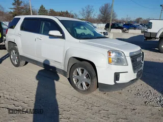 2017 GMC Terrain SLE with VIN 2GKALMEK4H6275701, listed as a IAAI auction lot 41534302 with 111,202 mi miles. Bid and sale history available at carsss.com. Image 1.