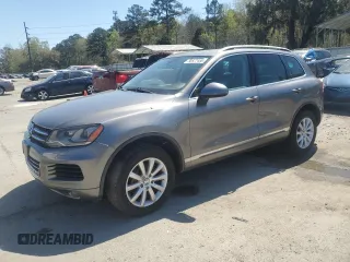 2011 Volkswagen Touareg Sport with VIN WVGFF9BP3BD000654, listed as a Copart auction lot 50527455 with Not Provided miles and Clean Title. Bid and sale history available at DreamBid. Image 1.