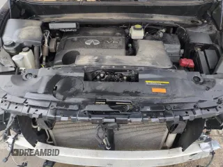 2015 Infiniti QX60 with VIN 5N1AL0MM6FC507755, listed as a Copart auction lot 54202075 with 138,426 mi miles and Salvage Title. Bid and sale history available at DreamBid. Image 12.