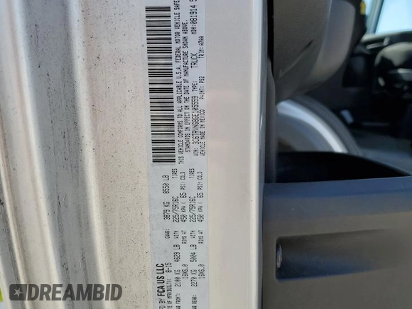 2016 Ram ProMaster Cargo with VIN 3C6TRVNG8GE105559, listed as a Copart auction lot 68694084 with 205,722 mi miles and Clean Title. Bid and sale history available at DreamBid. Image 13.
