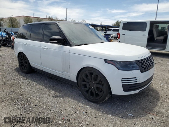 2019 Land Rover Range Rover z VIN SALGS2RE3KA547742, wystawiony jako Copart lot #56717635 z przebiegiem 72 080 mil mil oraz Szkoda całkowita • Salvage title. Historia ofert i sprzedaży dostępna na DreamBid. Obrazek 4.