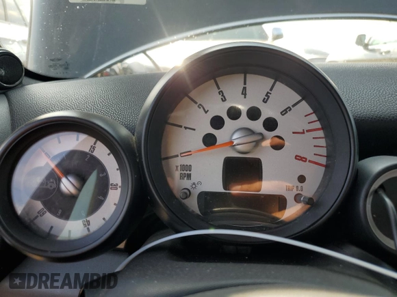 2011 MINI Convertible with VIN WMWZN3C57BT133547, listed as a Copart auction lot 64819375 with Not provided miles and Clean title. Bid and sale history available at DreamBid. Image 9.