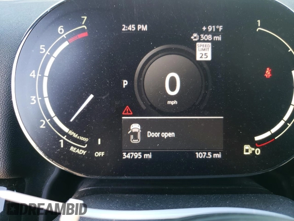 2021 MINI Countryman Cooper S with VIN WMZ83BR09M3N14684, listed as a Copart auction lot 68949604 with 34,795 mi miles and Salvage title. Bid and sale history available at DreamBid. Image 9.