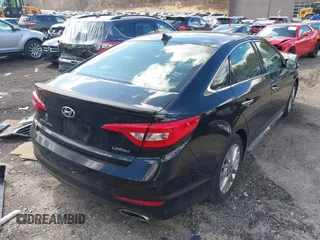 2015 Hyundai Sonata Limited with VIN 5NPE34AF3FH048224, listed as a IAAI auction lot 41857219 with 166,240 mi miles and . Bid and sale history available at carsss.com. Image 4.