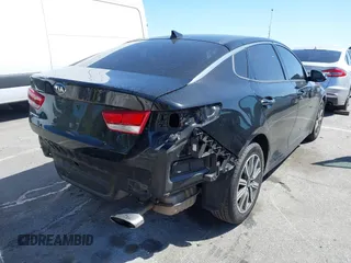2019 Kia Optima LX with VIN 5XXGT4L34KG308177, listed as a IAAI auction lot 41919565 with 57,815 mi miles. Bid and sale history available at carsss.com. Image 4.