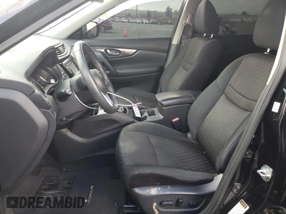 2017 Nissan Rogue SV with VIN 5N1AT2MN2HC826948, listed as a Copart auction lot 47982225 with 116,840 mi miles and Salvage Title. Bid and sale history available at carsss.com. Image 7.