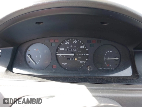 1993 Honda Civic DX z VIN 1HGEG8542PL038710, wystawiony jako IAAI lot #41956929 z przebiegiem 218 360 mil mil oraz . Historia ofert i sprzedaży dostępna na DreamBid. Obrazek 7.