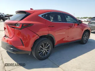2022 Lexus NX with VIN 2T2GDCAZ0NC002034, listed as a Copart auction lot 86755314 with 0 mi miles and Salvage Title. Bid and sale history available at carsss.com. Image 3.